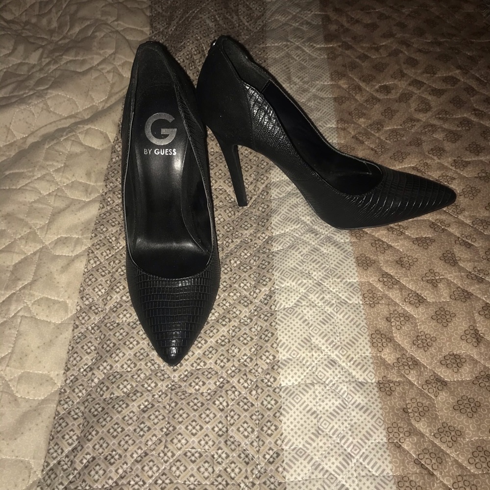 Sold...Guess black heels